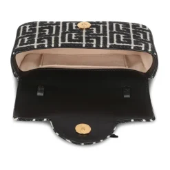 DAMES Balmain Heuptassen^B-Buzz mini monogram jacquard tas
