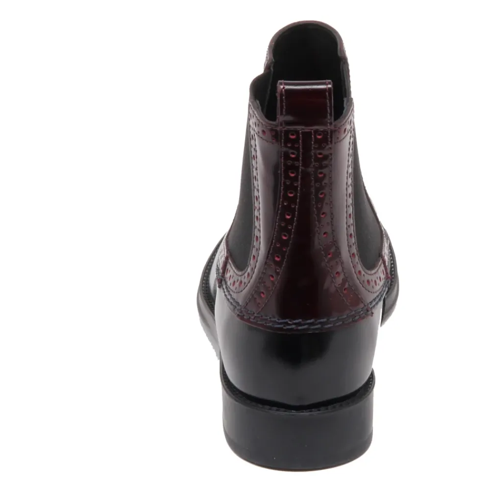 DAMES Tod's Beatles Bordeaux Laars Schoen