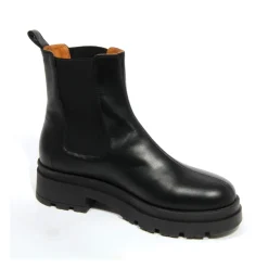 DAMES Trussardi Beatles Leren Laarzen Made in Italy