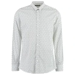 Heren Dolce & Gabbana Overhemden^Bedrukt katoenen overhemd