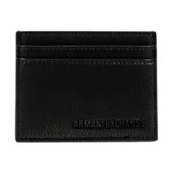 Heren Armani Exchange Bedrukte Portemonnee met Binnenvakken
