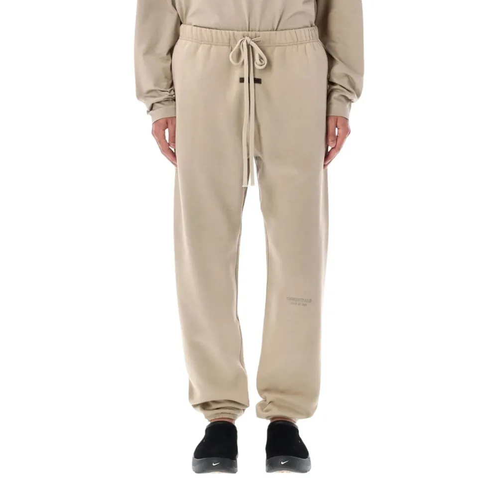 Heren Fear Of God Broeken^Fleece Trekkoord Tailleboord Geribbelde Boorden