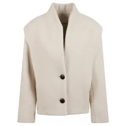 DAMES Isabel Marant Jas met V-hals en Knopen
