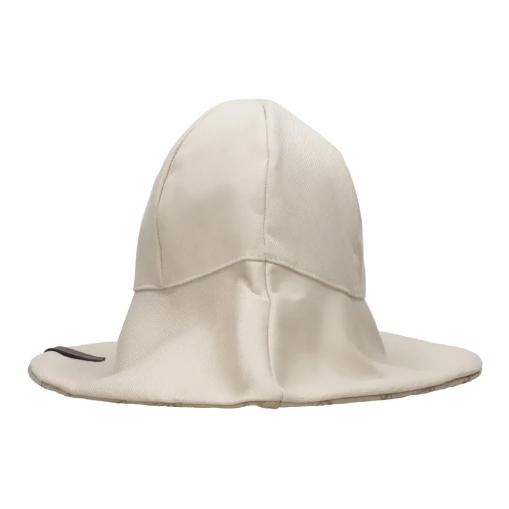 DAMES Max Mara Hoeden^Katoen Jacquard Omkeerbare Hoed