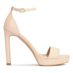 DAMES Kazar leren platform stiletto sandalen