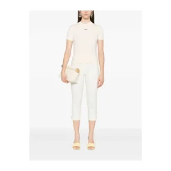 DAMES Jacquemus Logo Crew Neck T-shirt