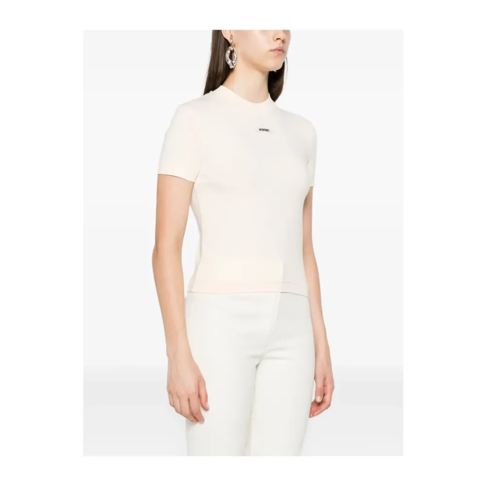 DAMES Jacquemus Logo Crew Neck T-shirt