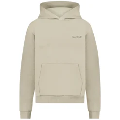 Heren FLÂNEUR Truien & Vesten^Logo Hoodie met Kangoeroezak