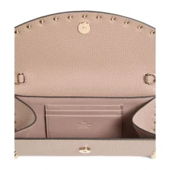 DAMES Valentino Garavani Beige Omslag Ketting-link Schoudertas