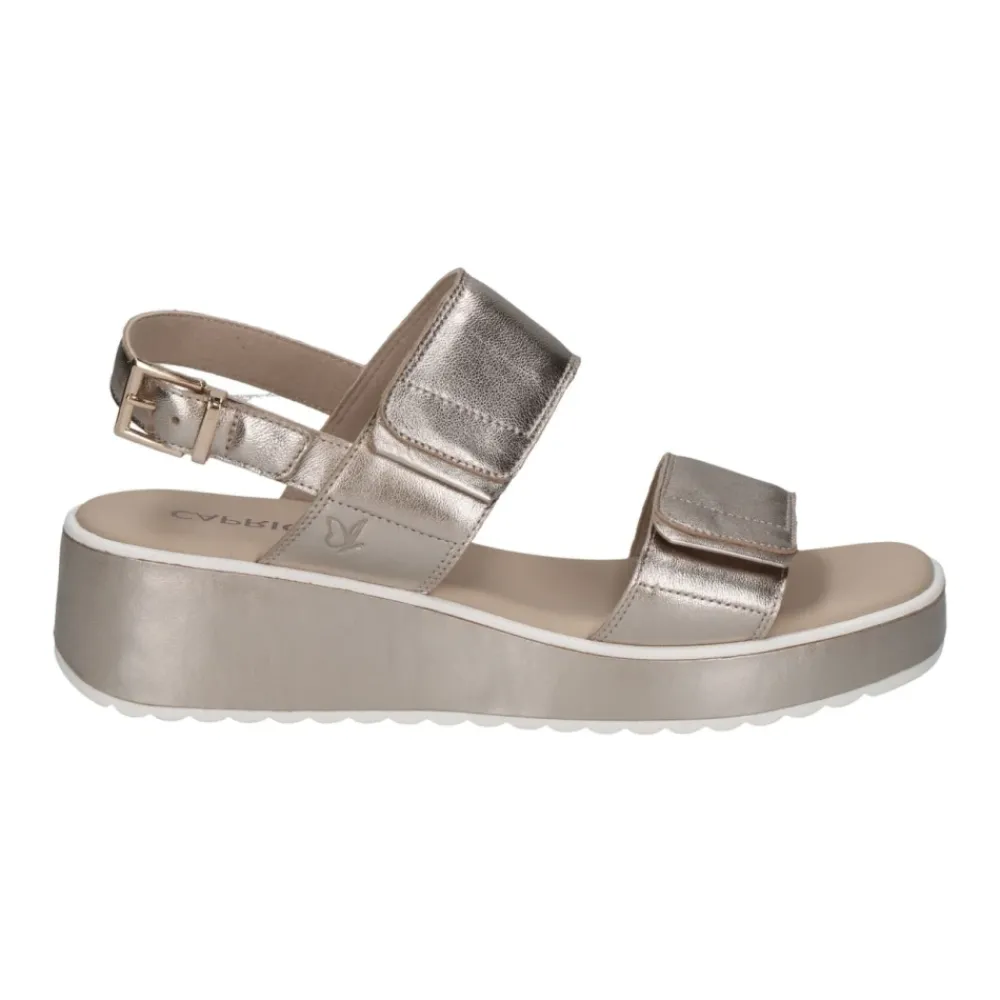 DAMES Caprice Sleehakken^Platte Casual Sandalen Vrouwen