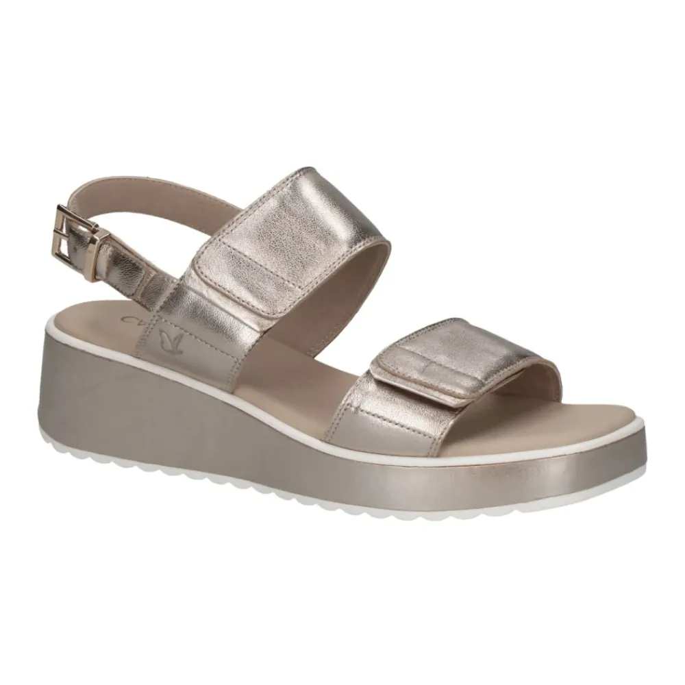 DAMES Caprice Sleehakken^Platte Casual Sandalen Vrouwen