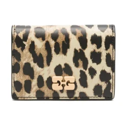 DAMES Ganni Portemonnee met Klep Sluiting