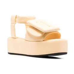 DAMES Boyy Sleehakken^Puffy Platform Sandalen