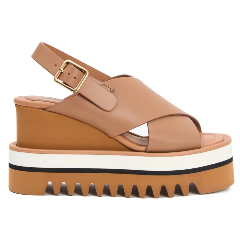 DAMES Paloma Barceló Sleehakken^Beige Sleehak Schoenen voor Vrouwen