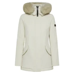 DAMES Peuterey Slim Jacket met Toon-op-Toon Bont