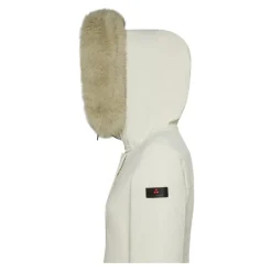 DAMES Peuterey Slim Jacket met Toon-op-Toon Bont