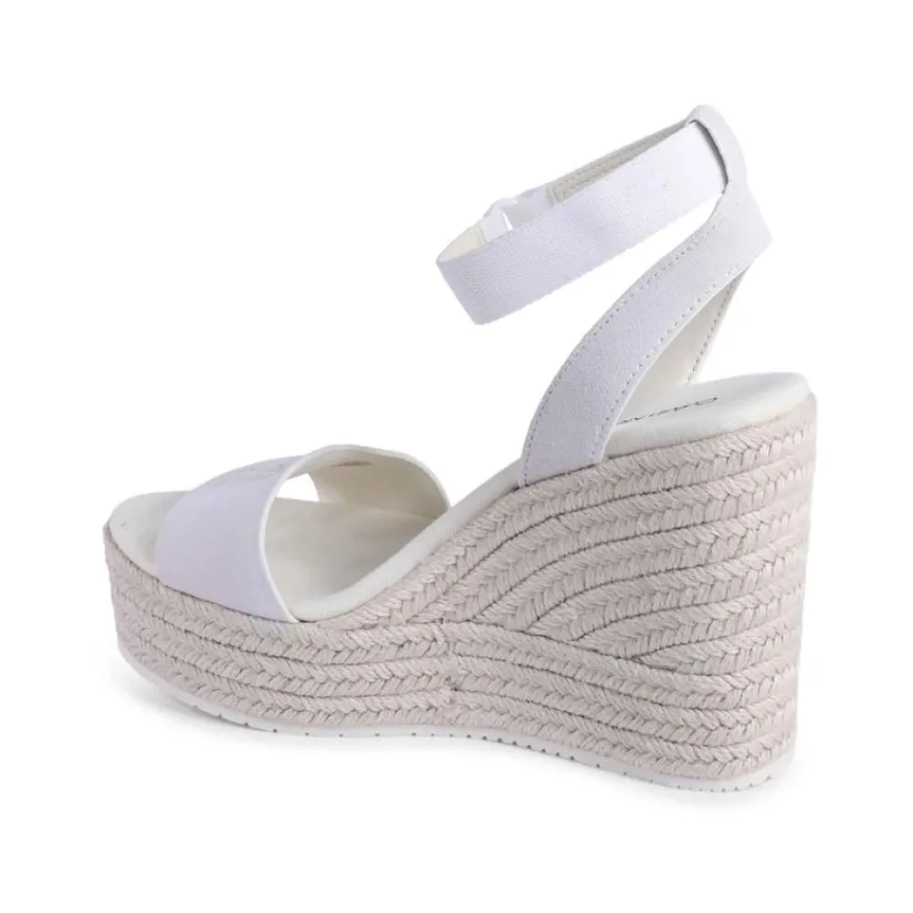 DAMES Calvin Klein Sleehakken^Wedge Espadrille Sandalen