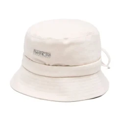 Heren Jacquemus Zelfbindende Platte Kroon Hoed