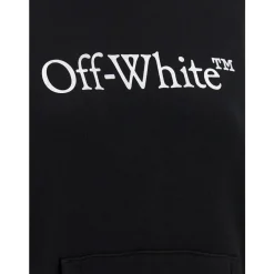 DAMES Off White Big Logo Bookkish Hoodie