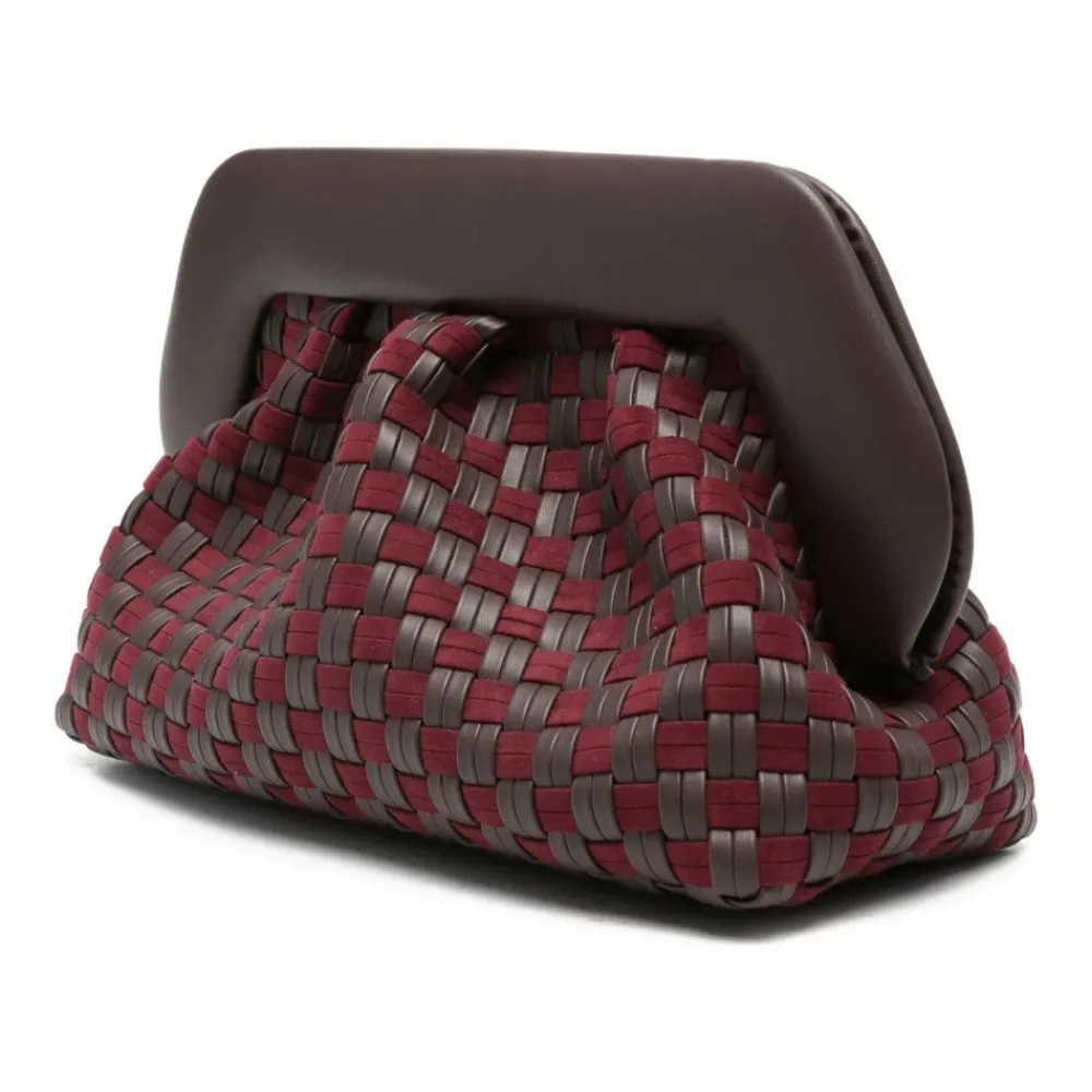 DAMES THEMOIRè Clutches^Bios Trim Vegan Fabric Bag