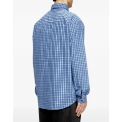 Heren Diesel Overhemden^Geruite Overhemd AW25 Stijlvol Patroon