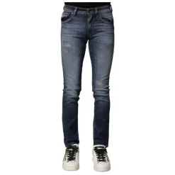 Heren Dolce & Gabbana Gewassen Slim Fit Denim Jeans
