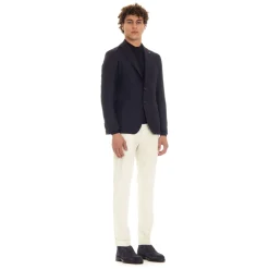 Heren Tagliatore Kostuums^Geweven Jas met Spiegelrevers