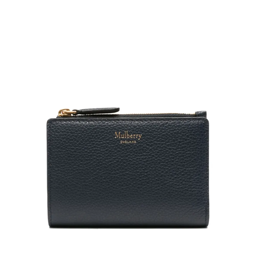 DAMES Mulberry Leren Kaarthouder Ritsportemonnee