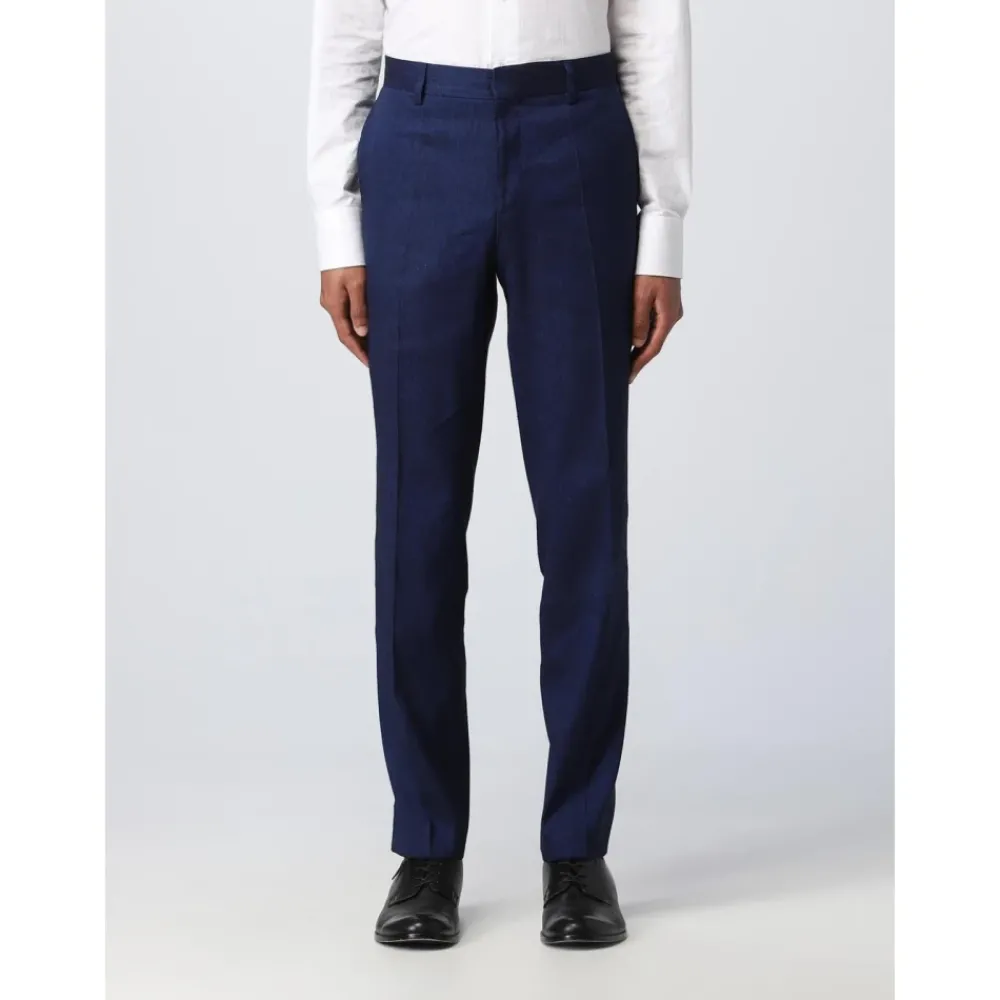 Heren Hugo Kostuums^linnen pak voor heren