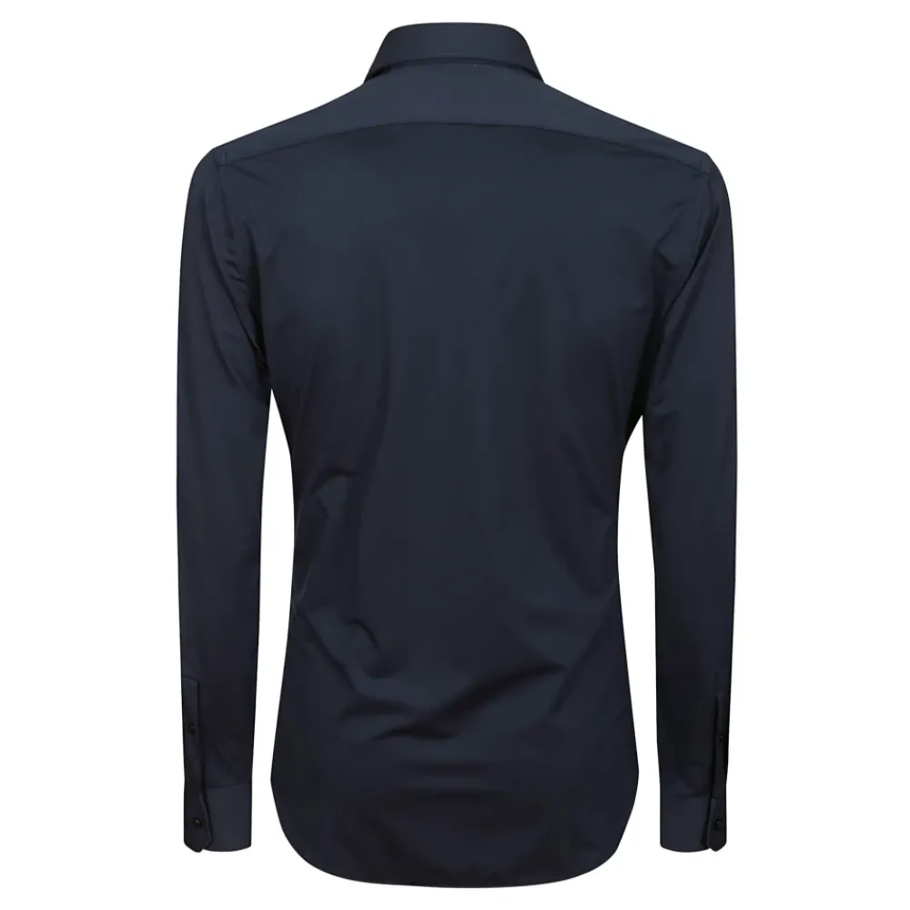 Heren Xacus Overhemden^Overhemd Met Kraag Regular Fit