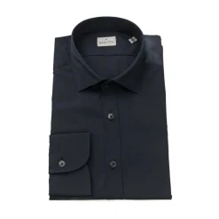 Heren Bagutta Overhemden^Slim Fit Katoenen Overhemd