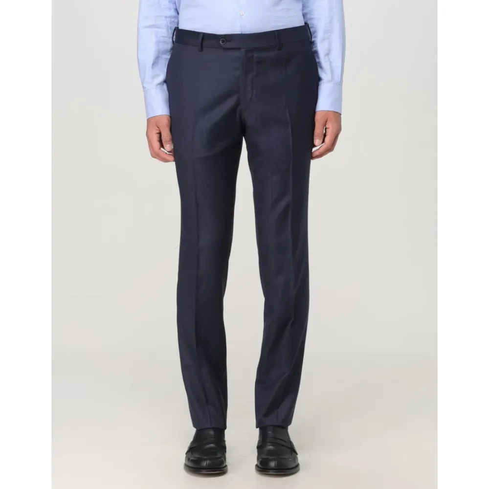 Heren Luigi Bianchi Mantova Twee-Knoopspak