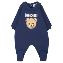 Moschino e Baby Rompers Set met Teddybeerprint