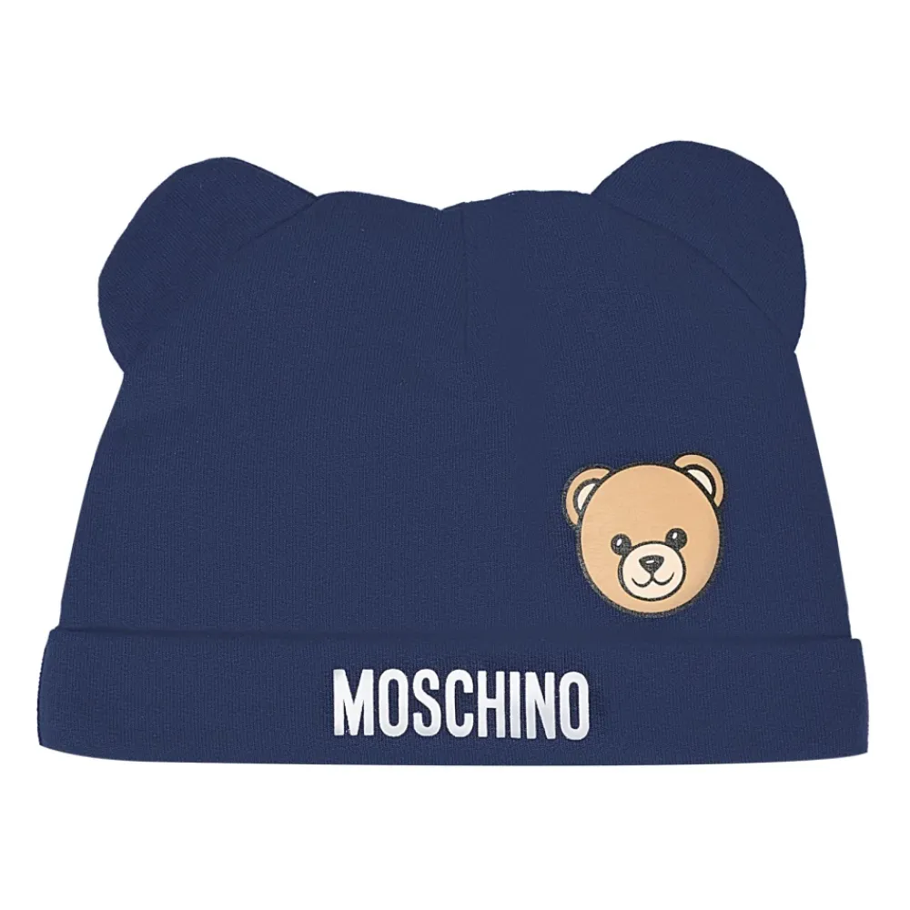 Moschino e Baby Rompers Set met Teddybeerprint