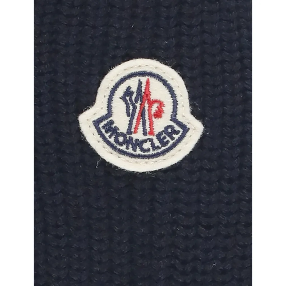 Moncler e Baby Vest Ronde Hals Rits Sluiting