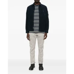 Heren C.P. Company Overhemden^e Corduroy Textuur Overhemd Lange Mouwen