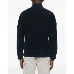 Heren C.P. Company Overhemden^e Corduroy Textuur Overhemd Lange Mouwen