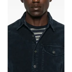 Heren C.P. Company Overhemden^e Corduroy Textuur Overhemd Lange Mouwen