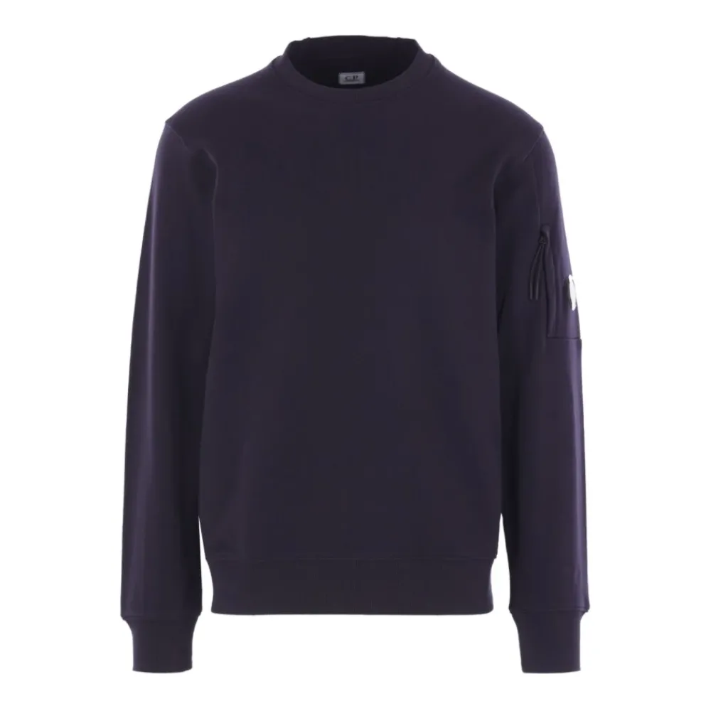 Heren C.P. Company e Crew Neck Sweater met Zak