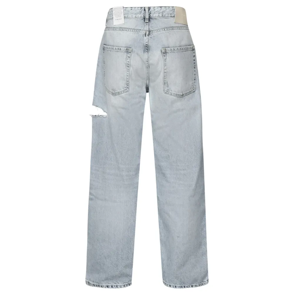 Heren Icon Denim Jeans^e Denim Jeans met Cut-out Details