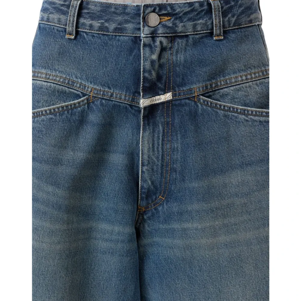 DAMES Closed e Denim Jeans met Vijf Zakken