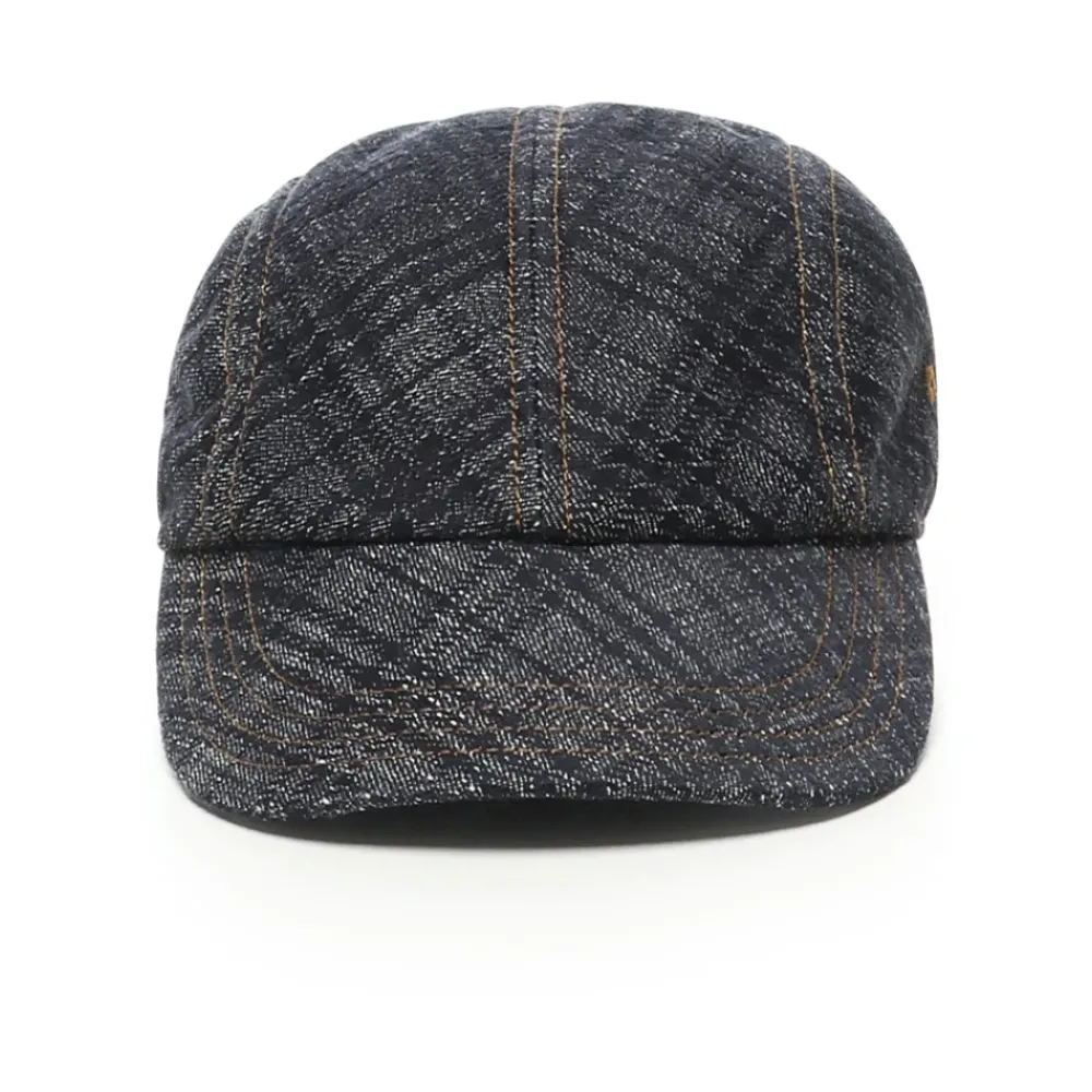Heren Burberry e Denim Verstelbare Gesp Hoed