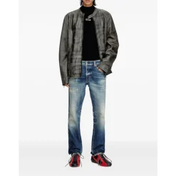 Heren Diesel Jeans^e Faded Jeans met Rafelzoom