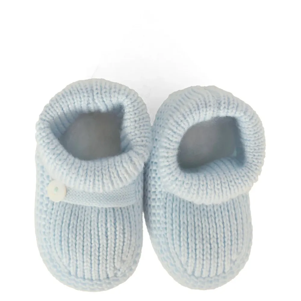 Little Bear e Gebreide Baby Slofjes met Manchet