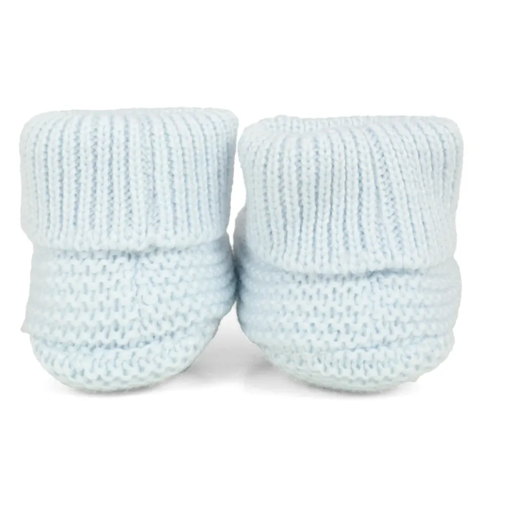 Little Bear e Gebreide Baby Slofjes met Manchet