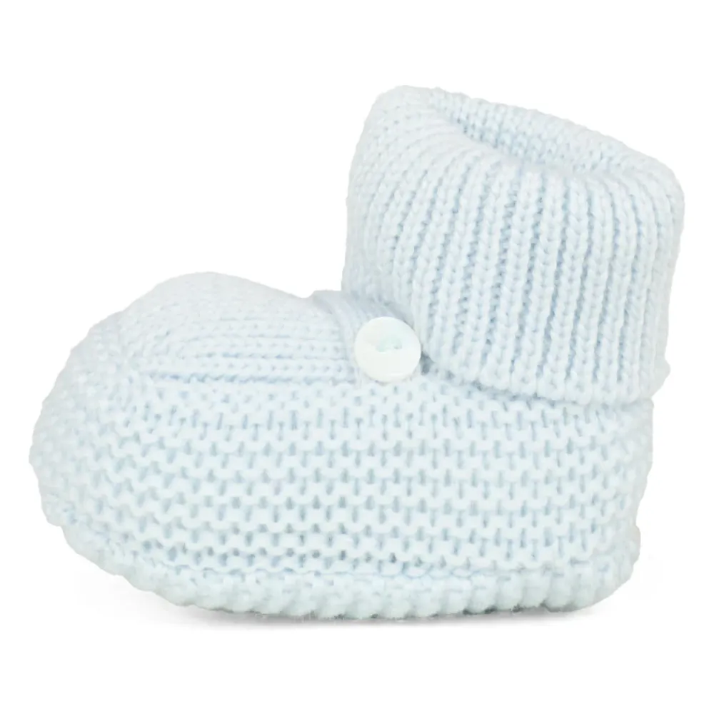 Little Bear e Gebreide Baby Slofjes met Manchet