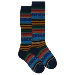 GALLO Ondergoed & Sokken^Blauwe Gestreepte & Polka Dot Kindersokken