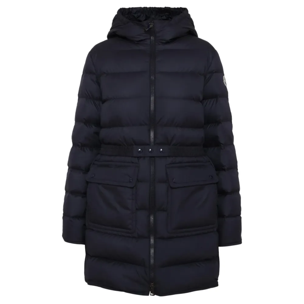 Moncler e Gewatteerde Donsjas met Capuchon