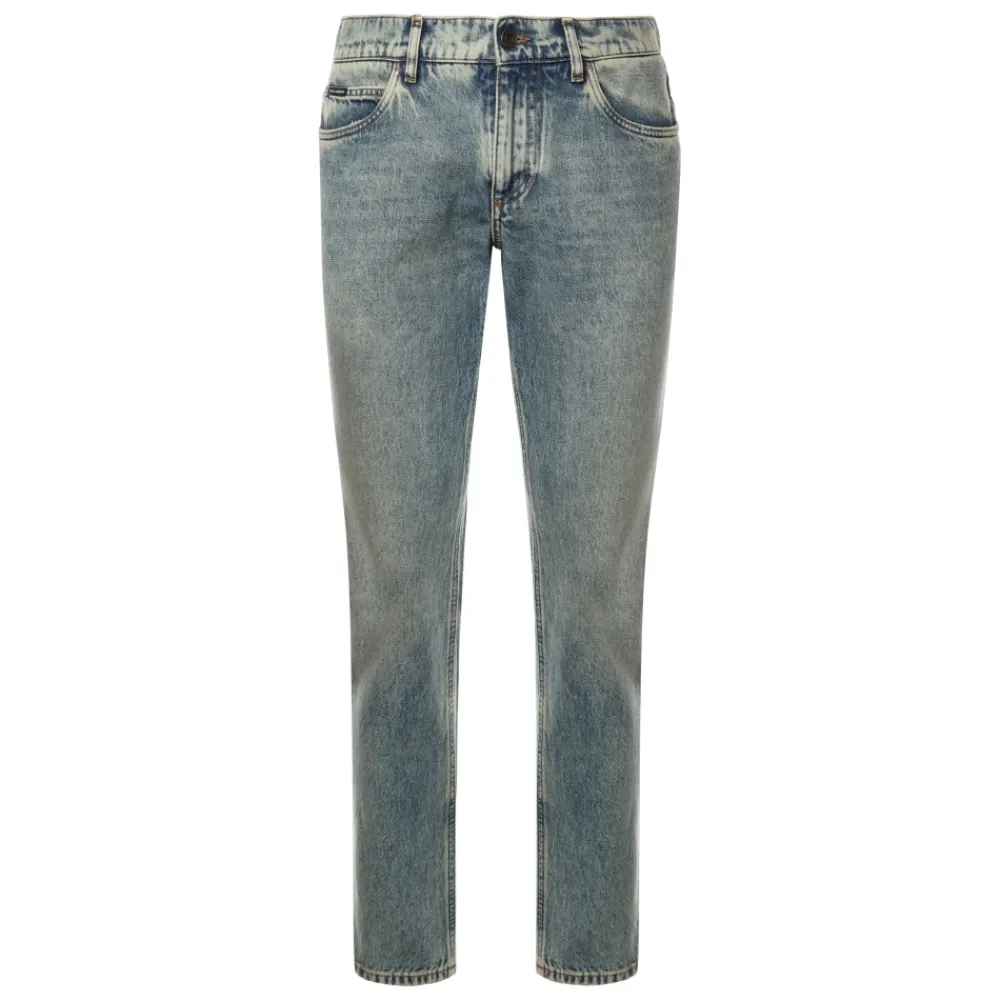 Heren Dolce & Gabbana e Jeans met Verborgen Sluiting