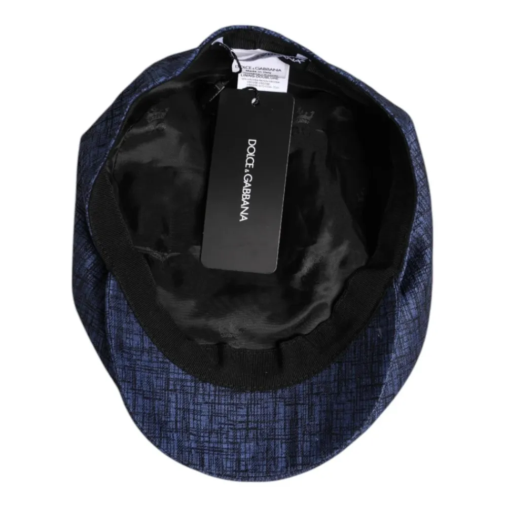 Heren Dolce & Gabbana e Katoenen Newsboy Pet
